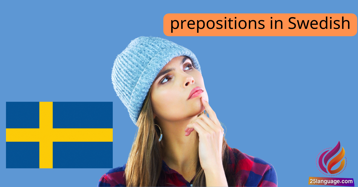 prepositions in Swedish