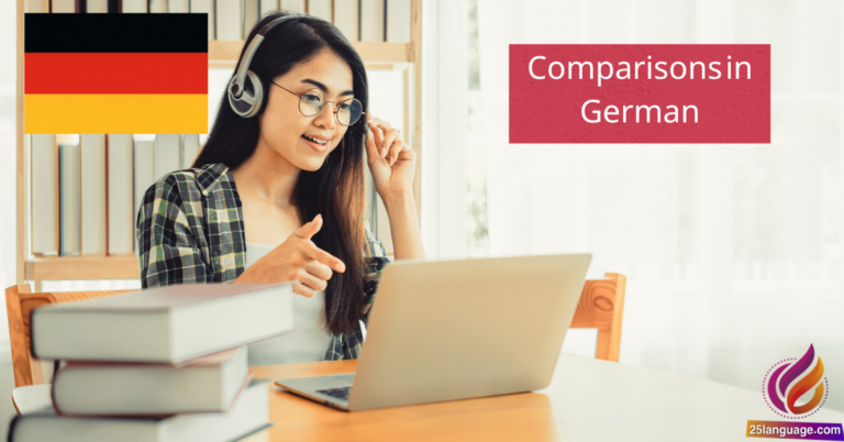 Making Comparisons in German