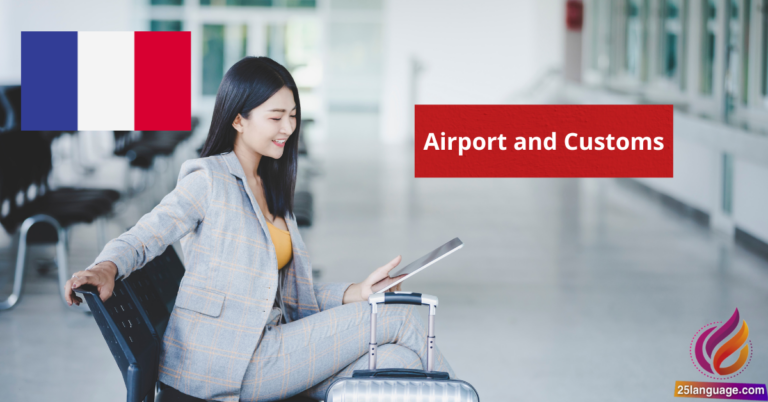 French Phrases for Travelers Airport and Customs