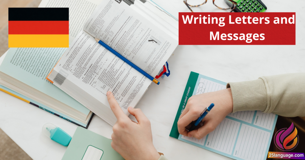 German Phrases for Writing Letters and Messages