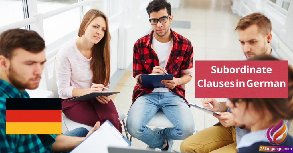 Subordinate Clauses in German