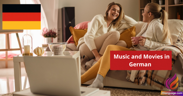 Talking About Music and Movies in German
