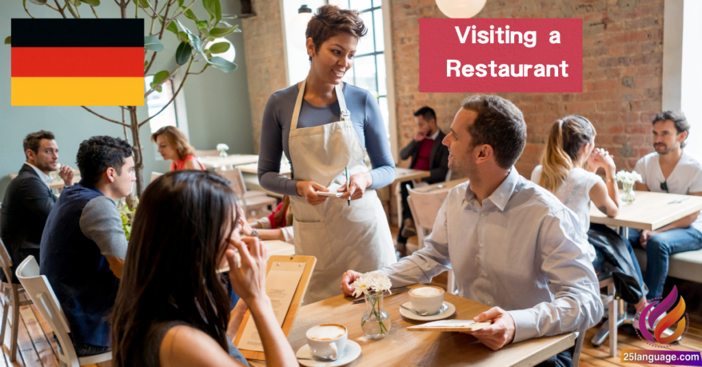 Visiting a Restaurant and German Dining Phrases