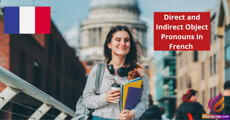 Direct and Indirect Object Pronouns in French