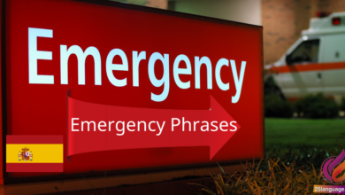 Emergency Phrases in Spanish