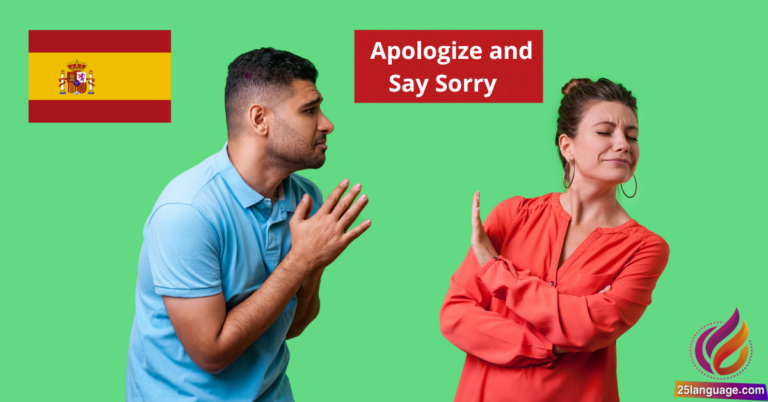 How to Apologize and Say Sorry in Spanish