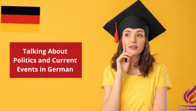 Talking About Politics and Current Events in German