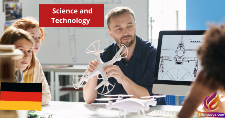 Talking About Science and Technology in German