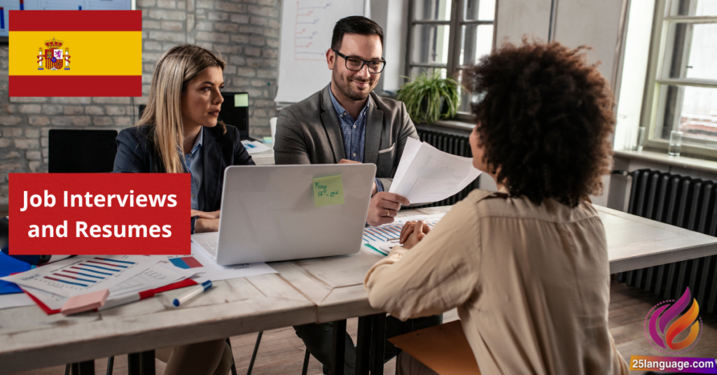Spanish Phrases for Job Interviews and Resumes