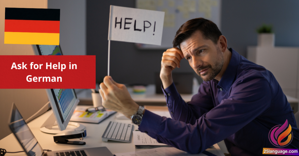 How to Ask for Help in German