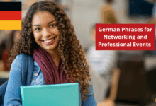 German Phrases for Networking and Professional Events