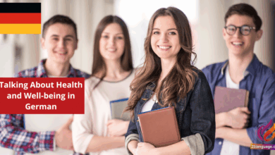 Talking About Health and Well-being in German