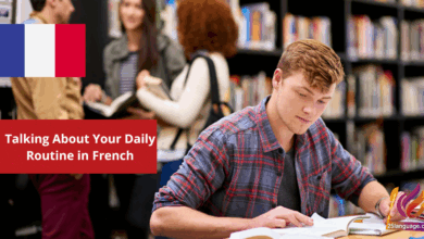 Talking About Your Daily Routine in French