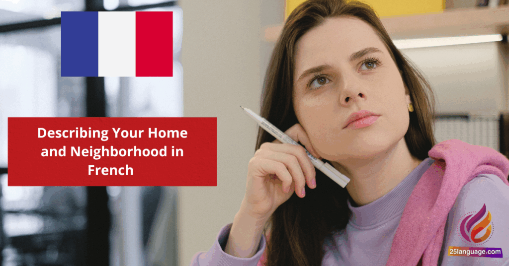 Describing Your Home and Neighborhood in French