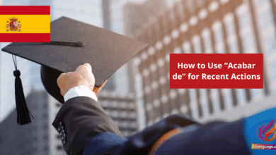 How to Use “Acabar de” for Recent Actions