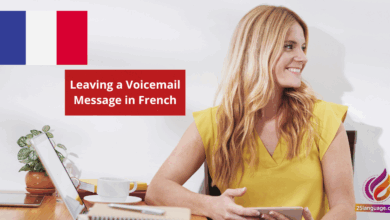 Leaving a Voicemail Message in French
