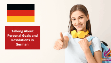 Talking About Personal Goals and Resolutions in German