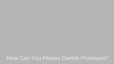 How Can You Master Danish Pronouns?